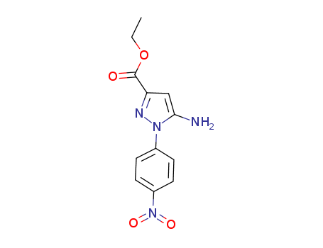5-Amino-1-(4-nitrophenyl)-1H-pyrazole-3-carboxylic acid ethyl ester