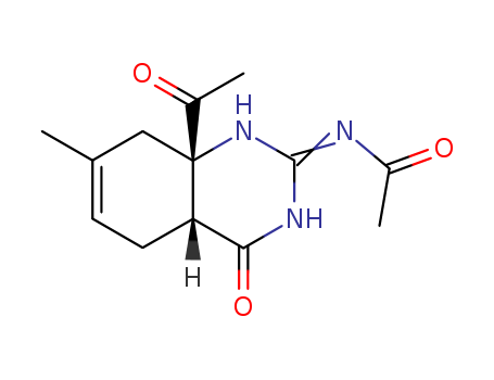 86971-08-6,N-[(4aS,8aR)-8a-acetyl-7-methyl-4-oxo-3,4,4a,5,8,8a-hexahydroquinazolin-2-yl]acetamide,