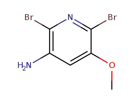 2,6-Dibromo-5-methoxy-pyridin-3-ylamine