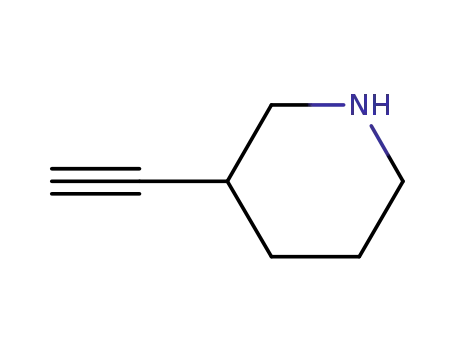 Molecular Structure of 794533-54-3 (3-ETHYNYLPIPERIDINE)