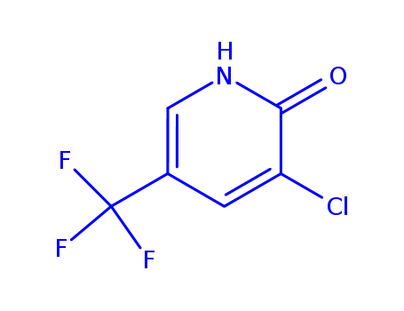 Molecular Structure of 79623-37-3 (2(3H)-PYRIDINONE, 3-CHLORO-5-(TRIFLUOROMETHYL)-)