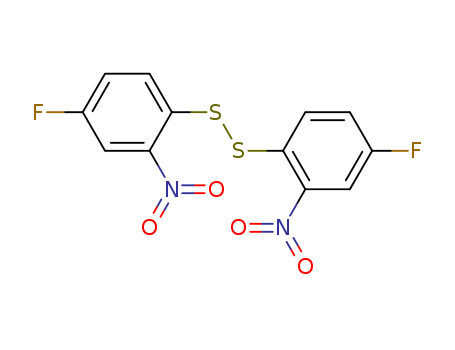 Disulfide, bis(4-fluoro-2-nitrophenyl)