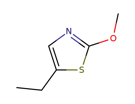 Molecular Structure of 79307-69-0 (Thiazole,  5-ethyl-2-methoxy-)