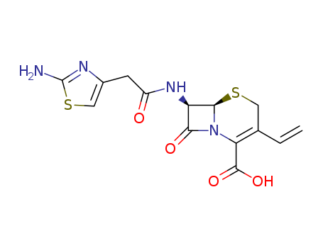 Cefdinir Related Compound B (10 mg) ((6R,7R)-7-[2-(2-amino-4-thiazolyl)acetamido]-8-oxo-3-vinyl-5-thia-1-azabicyclo[4,2,0]oct-2-ene-2-carboxylic acid)