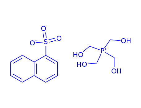 Molecular Structure of 79481-21-3 (TETRAKIS(HYDROXYMETHYL)PHOSPHONIUM1-NAPHTHALENESULPHONATE)
