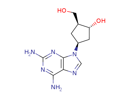 rel-(1R,2S,4R)-4-(2,6-Diamino-9H-purin-9-yl)-2-hydroxycyclopentanemethanol
