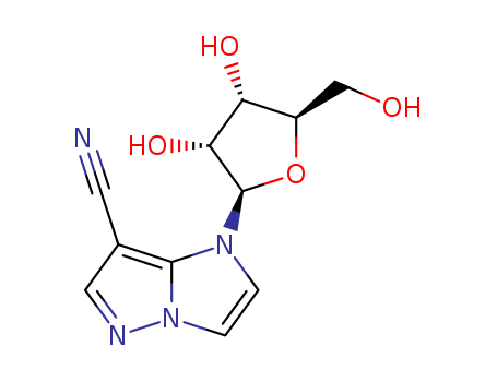 1H-Imidazo[1,2-b]pyrazole-7-carbonitrile,1-b-D-ribofuranosyl- cas  91296-23-0