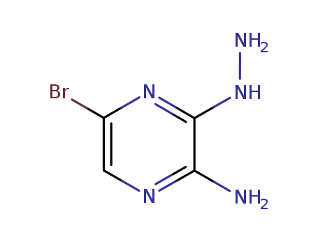 2-AMINO-5-BROMO-3-HYDRAZINYLPYRAZINE