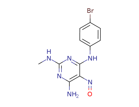 N(4)-(4-Bromophenyl)-N(2)-methyl-5-nitroso-2,4,6-pyrimidinetriamine cas  91192-70-0