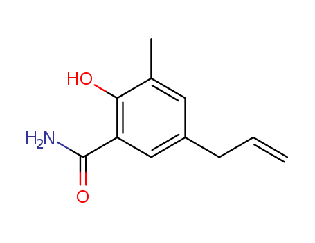 91132-89-7,2-hydroxy-3-methyl-5-prop-2-en-1-ylbenzamide,