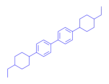 Molecular Structure of 91538-79-3 (1,1'-Biphenyl, 4,4'-bis(4-ethylcyclohexyl)-)