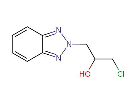 Molecular Structure of 91438-22-1 (1-benzotriazol-2-yl-3-chloro-propan-2-ol)