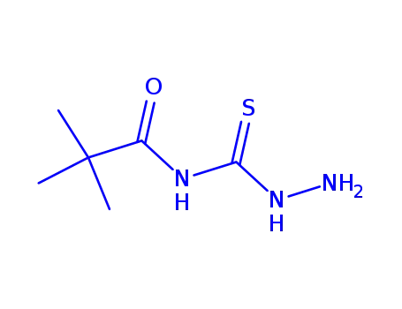 Molecular Structure of 914347-05-0 (4-(2,2-DIMETHYLPROPIONYL)-3-THIOSEMICARBAZIDE)