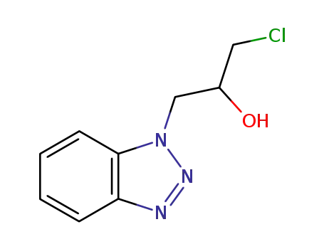 Molecular Structure of 91438-21-0 (1-(1H-benzotriazol-1-yl)-3-chloropropan-2-ol)