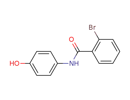 Molecular Structure of 92059-97-7 (2-BROMO-N-(4-HYDROXYPHENYL)BENZAMIDE)