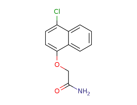 Molecular Structure of 91961-43-2 (2-[(4-chloronaphthalen-1-yl)oxy]acetamide)