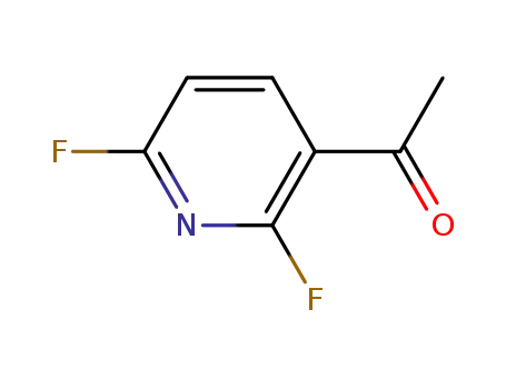 Molecular Structure of 920036-27-7 (1-(2,6-DIFLUORO-3-PYRIDINYL)-ETHANONE)