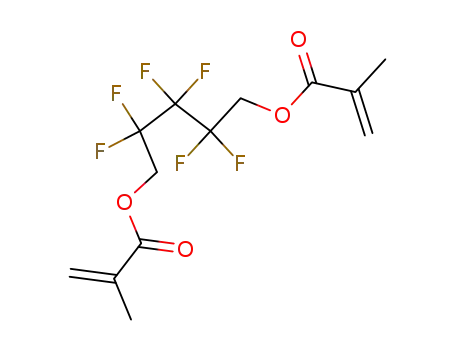 Molecular Structure of 918-36-5 (2,2,3,3,4,4-HEXAFLUORO-1,5-PENTYL DIMETHACRYLATE)