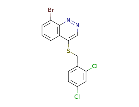 92429-71-5,8-bromo-4-[(2,4-dichlorobenzyl)sulfanyl]cinnoline,