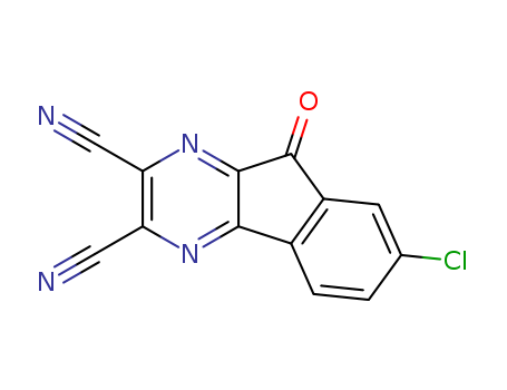 7-Chloro-9-oxo-9H-indeno[1,2-b]pyrazine-2,3-dicarbonitrile