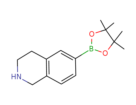 1,2,3,4-Tetrahydro-6-(4,4,5,5-tetramethyl-1,3,2-dioxaborolan-2-yl)-isoquinoline