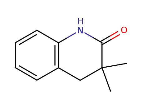 Molecular Structure of 92367-59-4 (3,3-Dimethyl-3,4-dihydro-1H-quinolin-2-one)