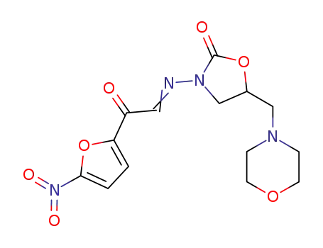 5-(Morpholinomethyl)-3-(((5-nitro-2-furoyl)methylene)amino)-2-oxazolidinone