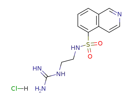 Molecular Structure of 92564-34-6 (HA-1004 DIHYDROCHLORIDE)