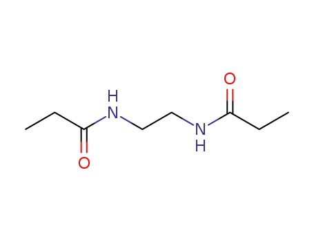 Molecular Structure of 3403-77-8 (N,N'-Ethylenebis(propanamide))