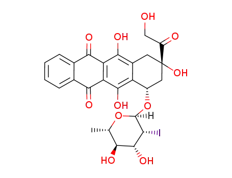 Molecular Structure of 92689-49-1 (annamycin)