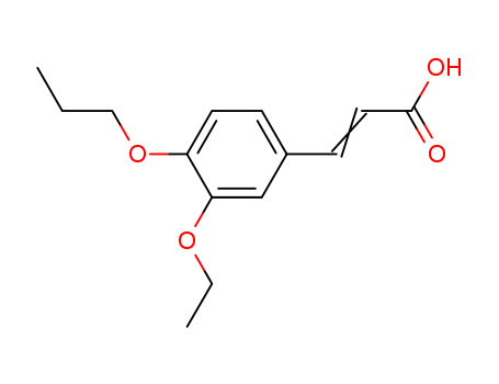 2-Propenoicacid, 3-(3-ethoxy-4-propoxyphenyl)-