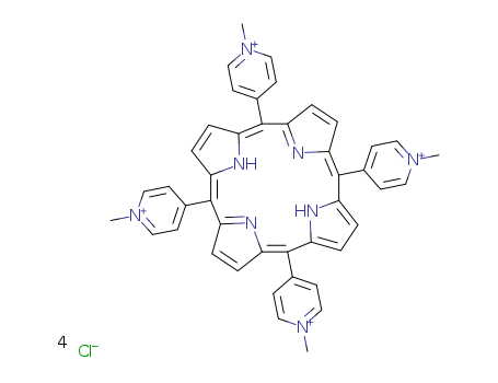 5,10,15,20-Tetrakis(N-methyl-4-pyridyl)-21,23H-porphyrin tetrachloride