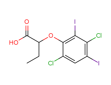 90800-03-6,2-(3,6-dichloro-2,4-diiodophenoxy)butanoic acid,