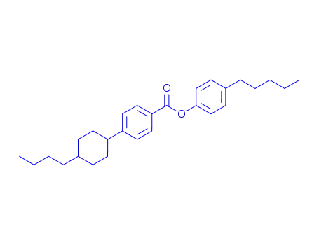 Molecular Structure of 90937-41-0 (4-Pentylphenyl-4'-Trans-ButylcyclohexylBenzoate)
