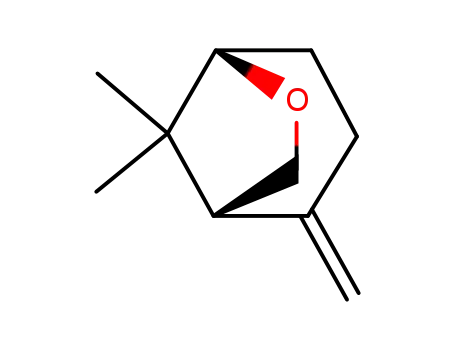 Molecular Structure of 19901-96-3 (8,8-Dimethyl-2-methylene-6-oxabicyclo[3.2.1]octane)