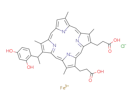 4-(1-Resorcinylethyl)deuterohemin