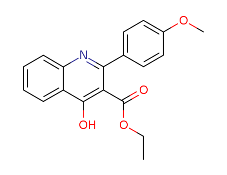 3-QUINOLINECARBOXYLIC ACID,4-HYDROXY-2-(4-METHOXYPHENYL)-,ETHYL ESTER