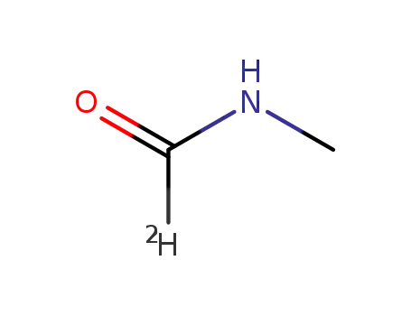 Molecular Structure of 26103-38-8 (N-METHYLFORM-D1-AMIDE)