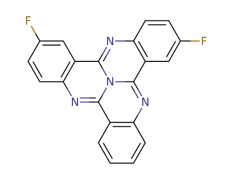 Molecular Structure of 314-04-5 (3,8-Difluorotricycloquinazoline)