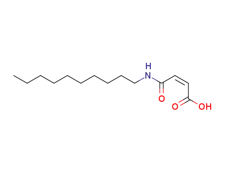 Molecular Structure of 20516-87-4 (2-Butenoic acid, 4-(decylamino)-4-oxo-, (Z)-)