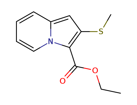 Ethyl 2-Methylthioindolizine-3-carboxylate