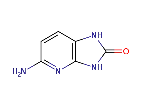 Molecular Structure of 40851-87-4 (2H-Imidazo[4,5-b]pyridin-2-one,5-amino-1,3-dihydro-(9CI))