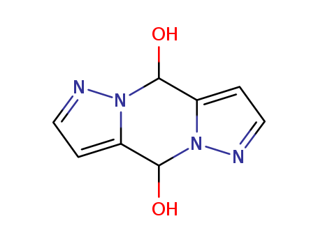 4,9-dihydrodipyrazolo[1,3-b:1',3'-e]pyrazine-4,9-diol