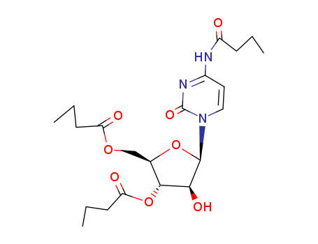 Butanamide,N-[1-[3,5-bis-O-(1-oxobutyl)-b-D-arabinofuranosyl]-1,2-dihydro-2-oxo-4-pyrimidinyl]- cas  35959-64-9