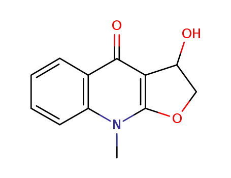 3-Hydroxy-9-methyl-3,9-dihydro-2H-furo[2,3-b]quinolin-4-one