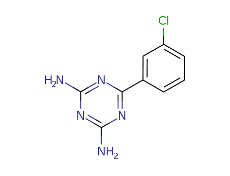 1,3,5-Triazine-2,4-diamine,6-(3-chlorophenyl)-