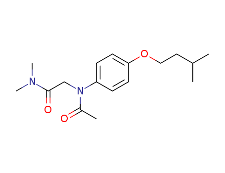 93814-29-0,N~2~-acetyl-N,N-dimethyl-N~2~-[4-(3-methylbutoxy)phenyl]glycinamide,