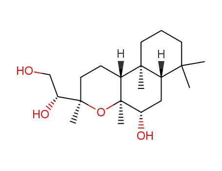 52591-03-4,borjatriol,1,2-Ethanediol,1-(dodecahydro-5-hydroxy-3,4a,7,7,10a-pentamethyl-1H-naphtho[2,1-b]pyran-3-yl)-,[3R-[3a(R*),4ab,5b,6aa,10ab,10ba]]-; 1H-Naphtho[2,1-b]pyran, 1,2-ethanediol deriv.;(-)-Borjatriol; Borjatriol