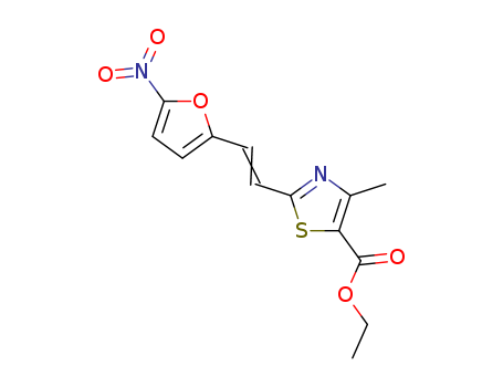 37566-41-9,ethyl 4-methyl-2-[(E)-2-(5-nitrofuran-2-yl)ethenyl]-1,3-thiazole-5-carboxylate,