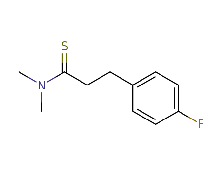 Benzenepropanethioamide,  4-fluoro-N,N-dimethyl-